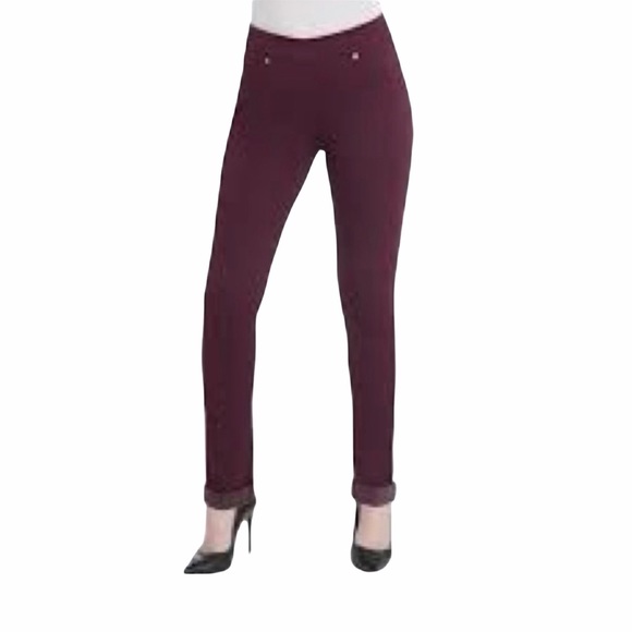 Nygard Slims Burgundy Maroon Slimming 